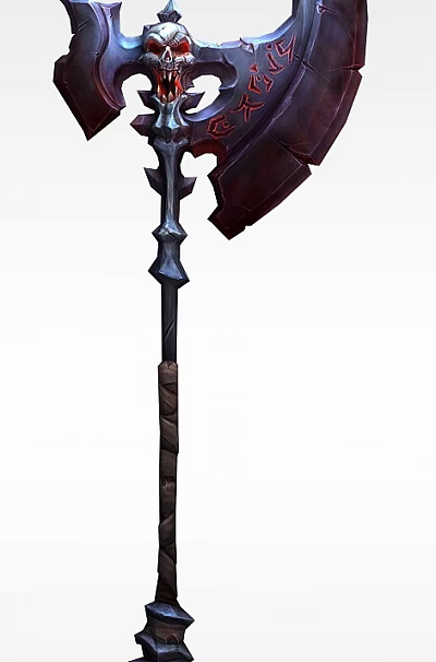 Dark Blood Game Props Equipment Tomahawk 3d model Dark Blood Game Props Equipment Tomahawk 3d model