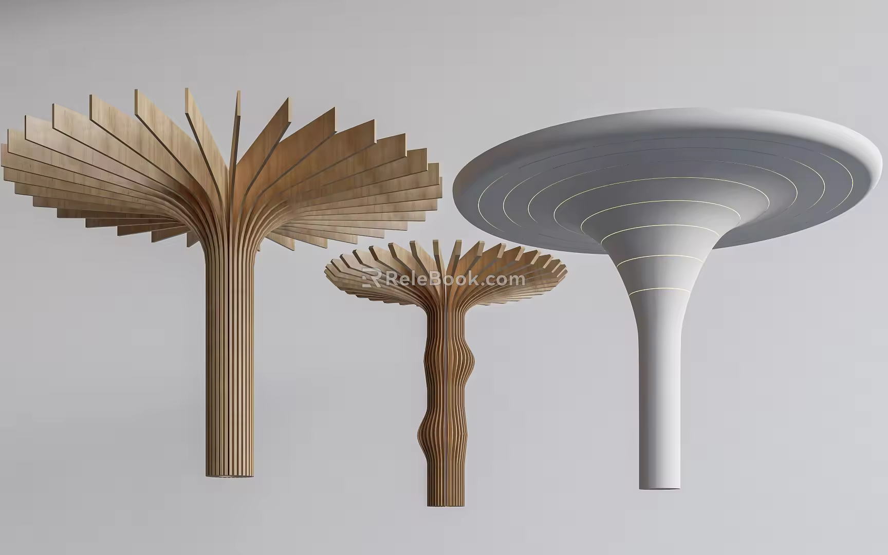 Special-shaped column Modeling column Decorative column 3d model