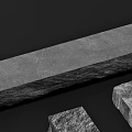 Strip Shaped Rockery Stones With Various Textures For Garden Landscape Decoration