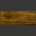Rustic Solid Wood Bench With Natural Wood Grain And Sturdy Legs Design