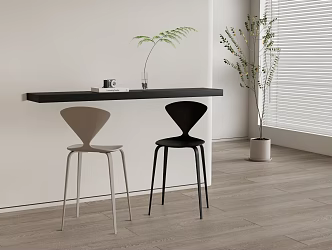 Bar Chair Bar Stool High Stool 3d model