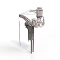 Heavy Duty Metal Industrial Equipment With Tower Structure Rotating Arm Chain And Gears