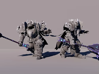 Characters 3d model