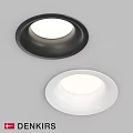 Black And White Recessed Downlights For Modern Home Ceiling Lighting