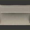 Beige Canvas Camping Tent with Awning and Wooden Bench Metal Frame for Outdoor Use
