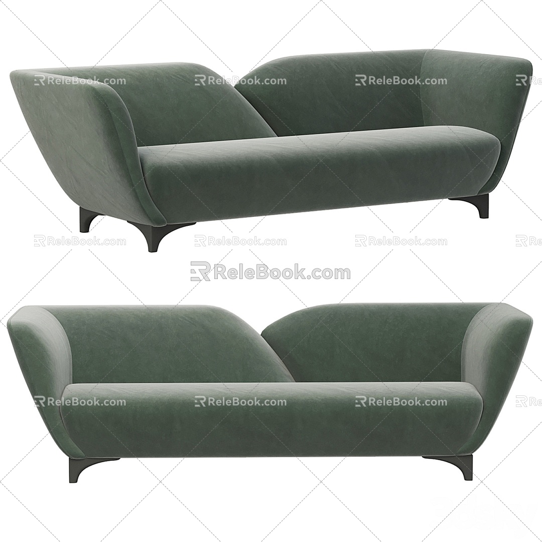 PERLE Roche sofa 3d model