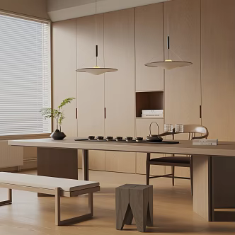 Modern Tea Room 3d model
