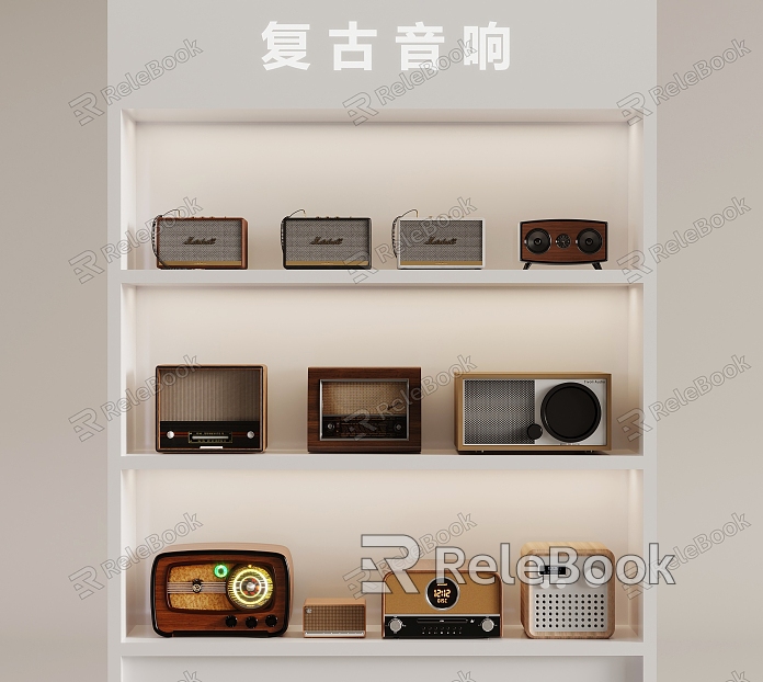 Retro stereo model