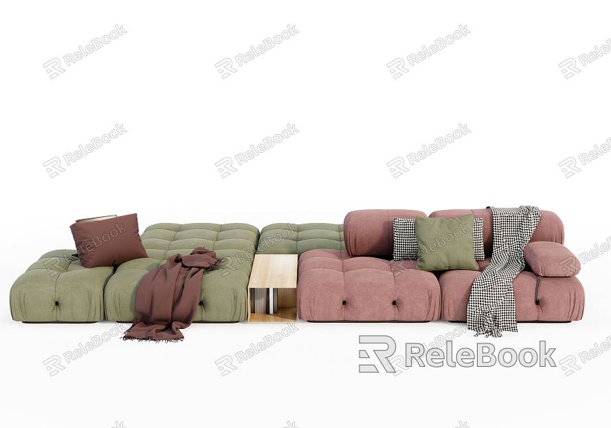 Modern Multiplayer Sofa Sofa model