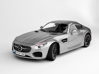 MercedesAMG GT car model 3d model