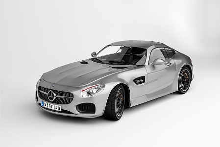 MercedesAMG GT car model 3d model