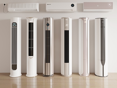 Air conditioner wall-mounted air conditioner vertical air conditioner 3d model