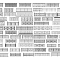 Various Fence Design Styles With Different Patterns And Structures