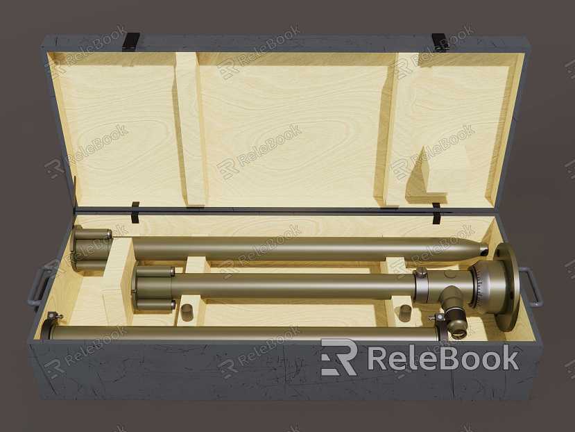 Periscope trench sight mirror model