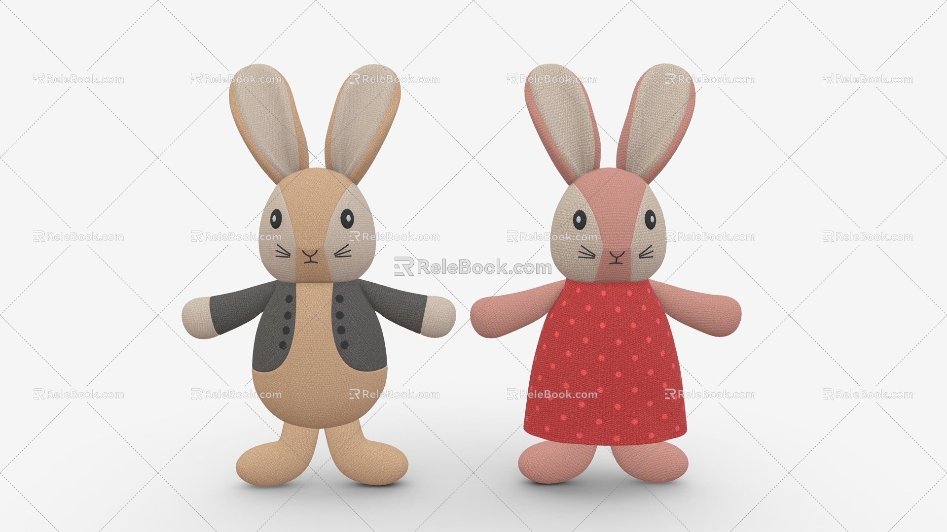 Rabbit Doll Rabbit Doll Rabbit Doll 3d model