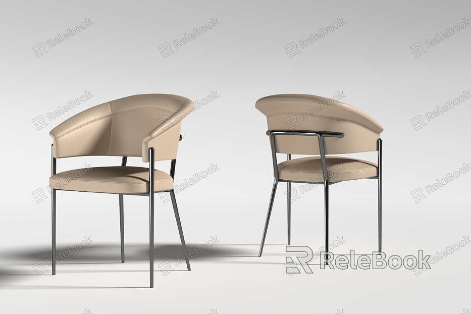 Restaurant Dining Chair Chair Split Chair model