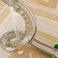 Indoor Mall Playground Featuring Stainless Steel Slide And Kids Playing