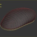 Hat cap baseball cap realistic 3d model