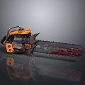 Industrial Heavy Duty Metal Chainsaw With Sharp Blade And Worn Surface Design