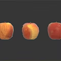 Fresh Red and Yellow Apples as Healthy Nutritious Snack for Daily Diet