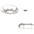 Modern lamp combination 3d model