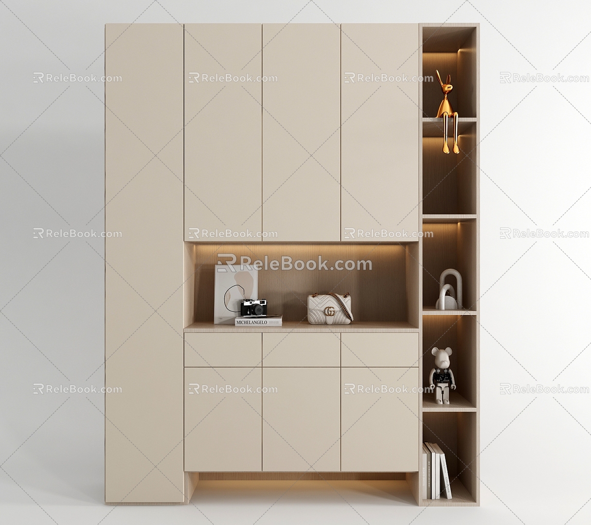 Shoe cabinet model