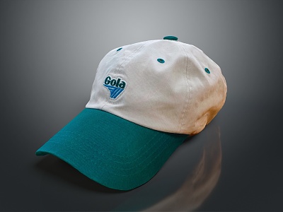 modern hat cap baseball cap 3d model