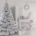 Christmas tree 3d model
