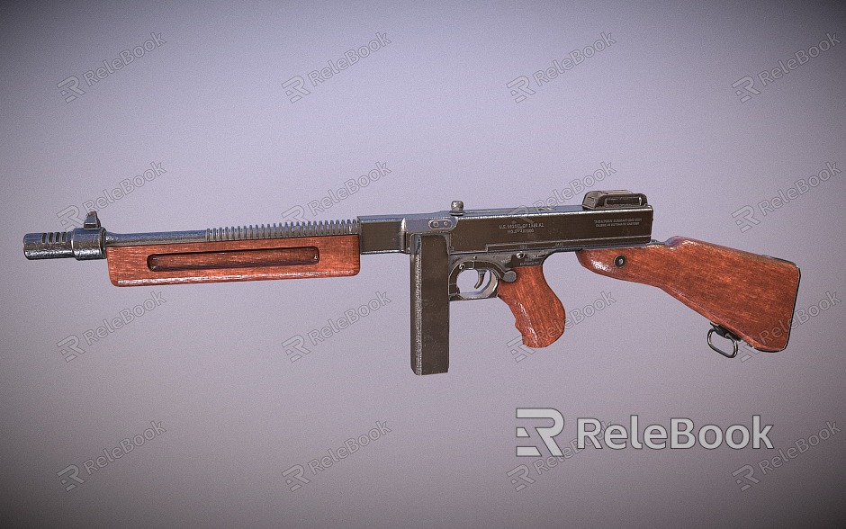 Thomson submachine gun model