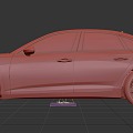 Hyundai Audi A6L Car Luxury Sedan 3d model