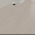 Smooth Light Colored Wooden Floor With Natural Wood Grain In Modern Room Interior