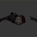 Detailed Medieval Fantasy Warrior Armor Set With Helmet Chestplate Greaves And Bracers