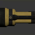 Flashlight flashlight military flashlight lighting tools tactical flashlight charging flashlight 3d model