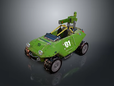 Bulletproof Car Armed Jeep Armed Car Armed Bulletproof Car Military Jeep Off-road Jeep Humvee 3d model