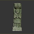 Totem Original Totem Logo Outdoor Item PBR 3d model