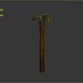 Hammer Horn Hammer Nail Rinker Hammer Rusty Hammer 3d model