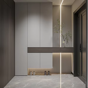 Modern Entrance 3d model