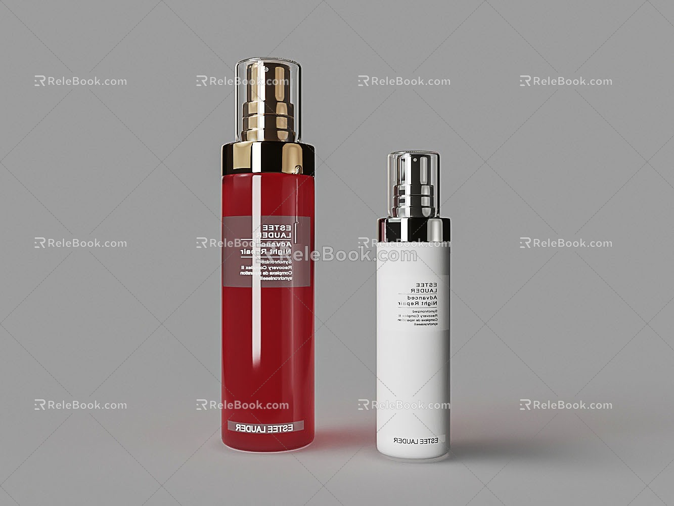 Modern spray perfume bottle 3d model