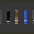 Various Colorful File Folders For Office Organization With Different Hues And Hard Cases