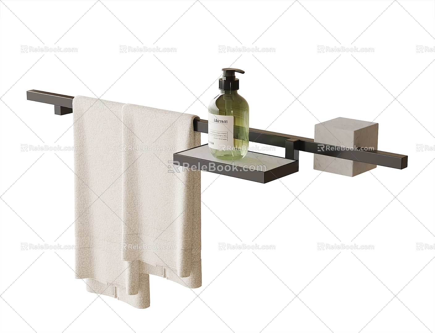 Towel rack model