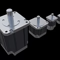 AC servo motor 3d model