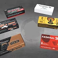 Various Brand Ammunition Boxes Including Federal Estate And Big Bass Shotshell