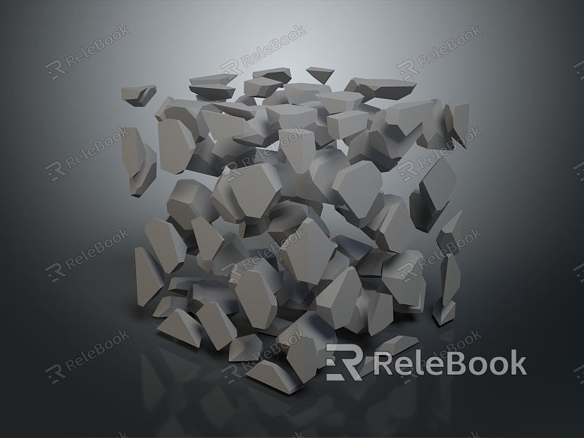 Stone Rock Stone Stone Appreciation Stone Strange Stone Ore Realistic model