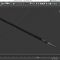 Tomahawk Halberd Battle Spear Battle Spear Long Axe Ge Long Handle Axe Game Weapon Cold Weapon Long Handle Weapon Low Face Number Low Model Simple Model Times 3d model