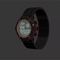 Modern watch multi-function watch multi-function watch concept watch sports watch 3d model