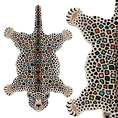 Modern children's carpet 3d model