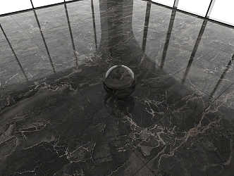 Dark Marble Floor Tile Large Plate Tile Bright Tile Glazed Tile 3d model