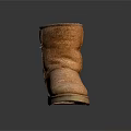 Brown Winter Boots with Soft Fur Lining Light Colored Sole for Warmth and Comfort