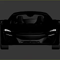 Black Sports Car With Sleek Body Modern Design And Alloy Wheels