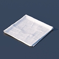 Towel cloth 3d model